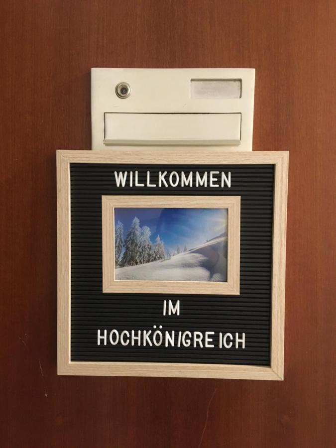 Appartement Hochkönigreich Saalfelden Exterior foto